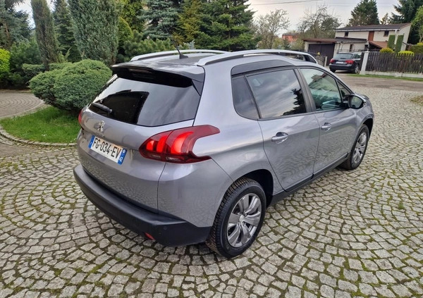 Peugeot 2008 cena 49999 przebieg: 43000, rok produkcji 2018 z Bieruń małe 326